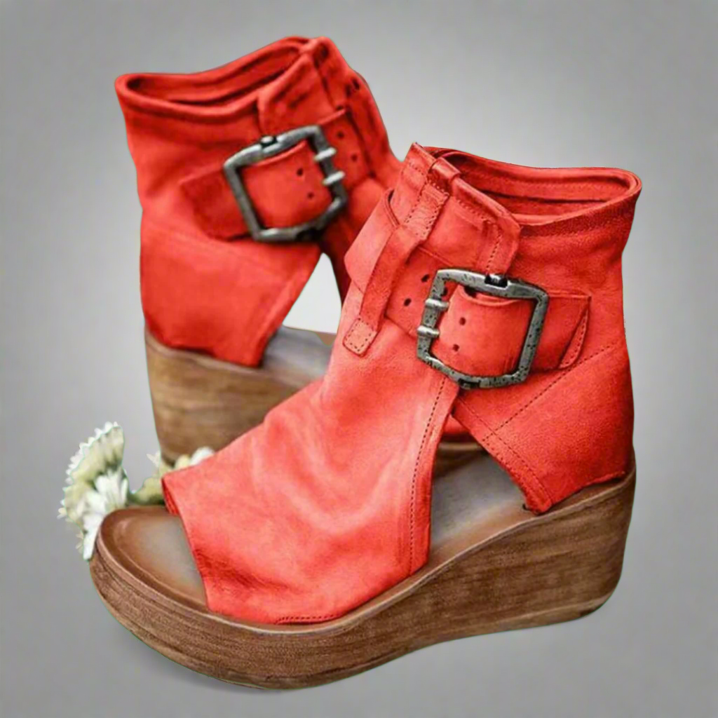 Reverie - Artisan Crafted Faux Leather Sandals