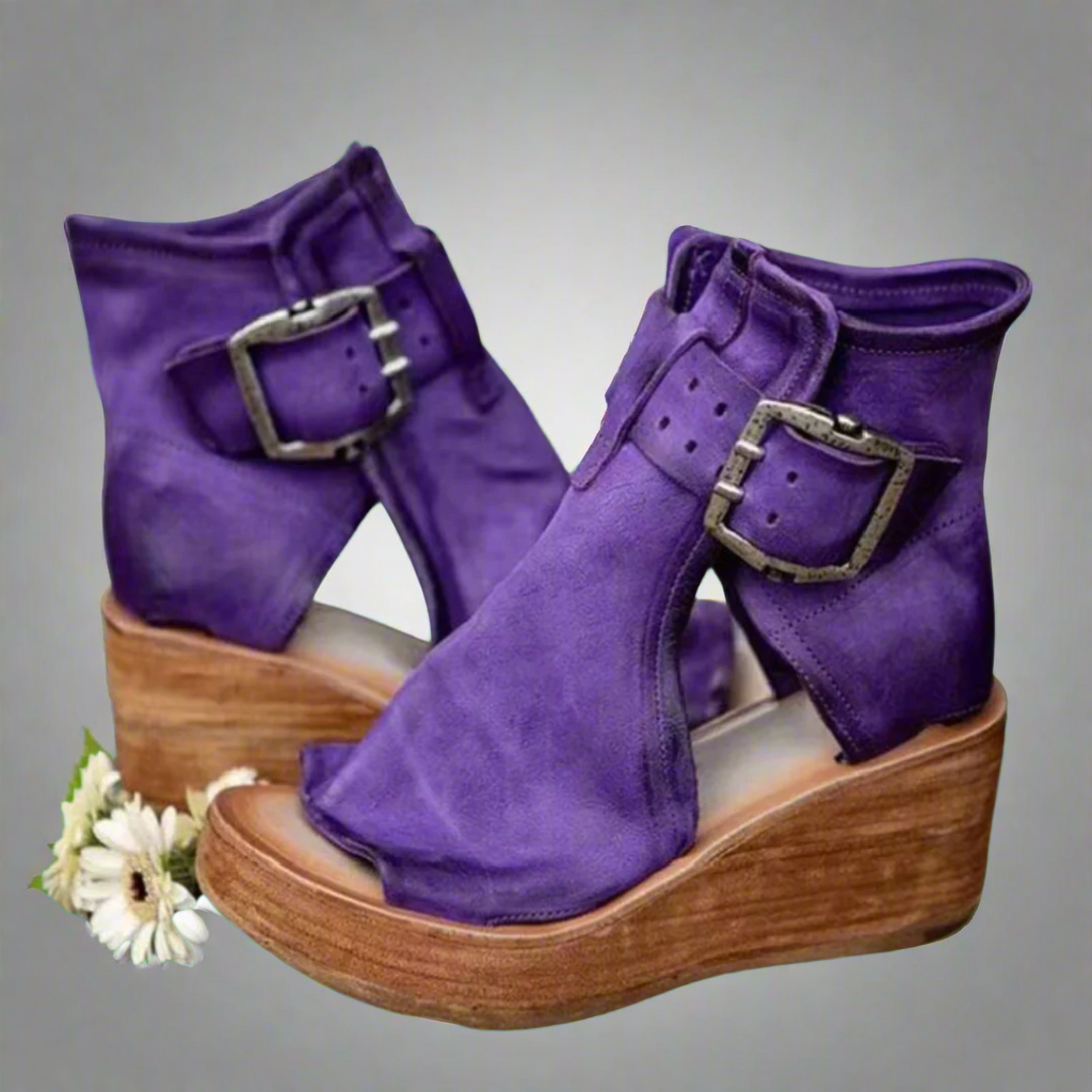 Reverie - Artisan Crafted Faux Leather Sandals