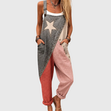 Stella Vintage Jumpsuit Patchwork Dungarees by Aria
