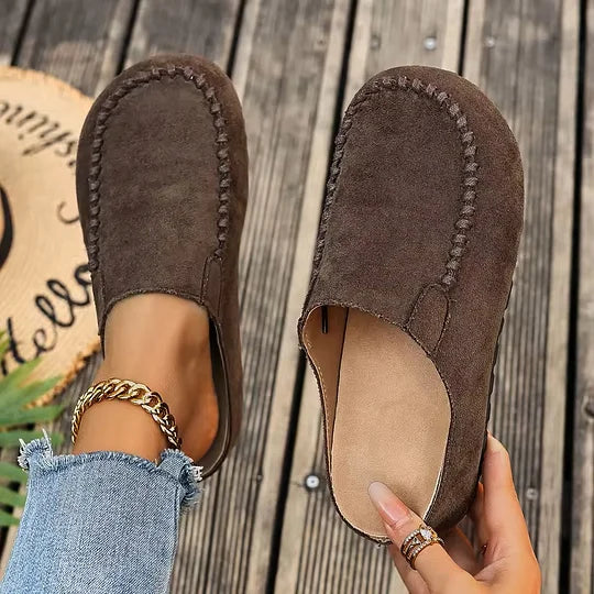 Darcie – Classic Leather Orthopedic Mules