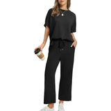 JULIE™ – Women's Relaxed Fit Cropped Lounge Set