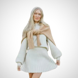 LOUISA™ - Chic Ribbed Knit Two-Piece Set for Fall