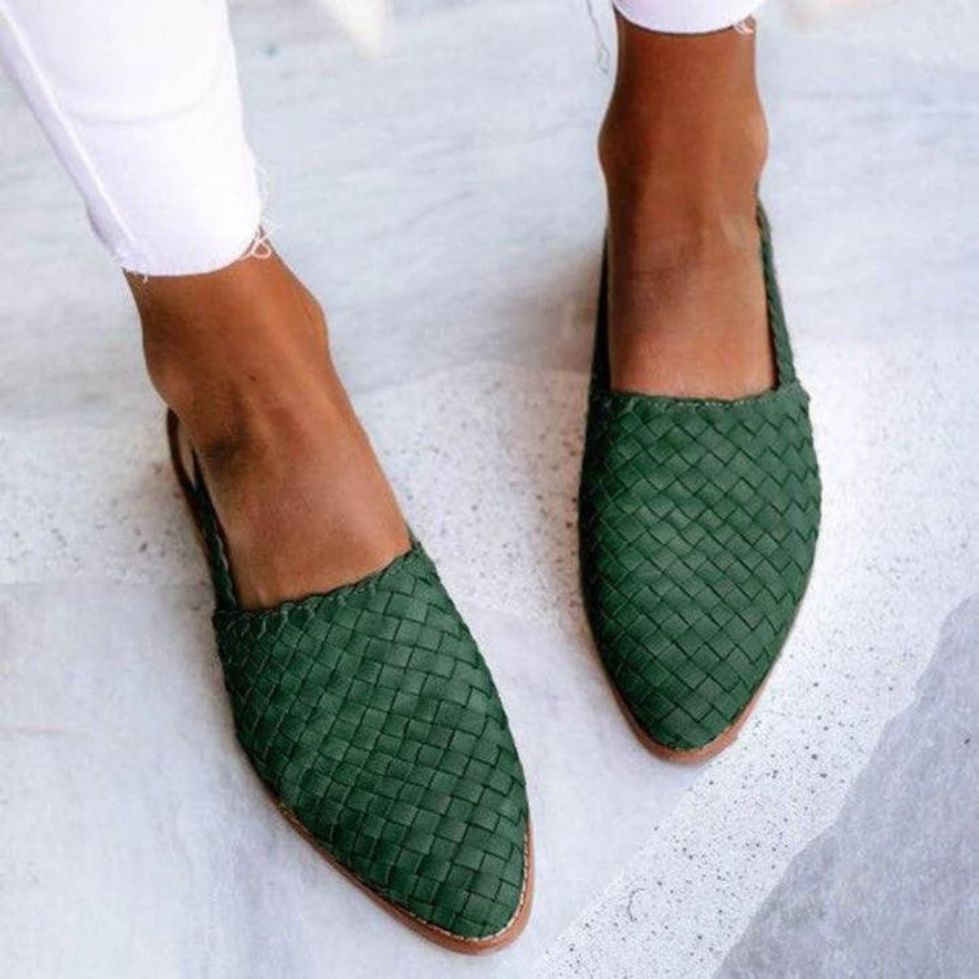 Victoria | Stylish Fabric Slingback