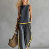 Shania - Stylish Casual Two-Piece Ensemble