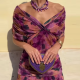 Eloísa - Maxi Dress in Floral Chiffon