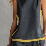 Shania - Stylish Casual Two-Piece Ensemble