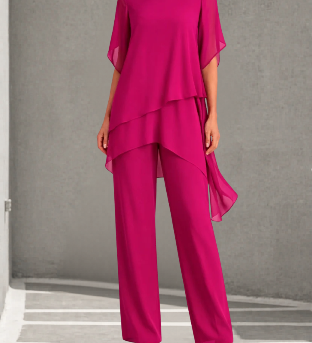 Amelie - Chic Two-Piece Palazzo Ensemble