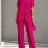 Amelie - Chic Two-Piece Palazzo Ensemble