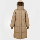 BERNAT - Long Classic Hooded Puffer Jacket