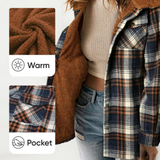 HANNAH™ - Stylish Plaid Jacket