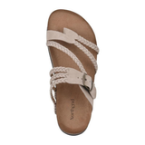 Zosia - Orthopedic Support Woven Cork Sandals