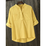 Lucille - Everyday Casual Long Sleeve Collared Shirt