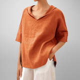 Lucy - Relaxed Fit Cotton Blouse
