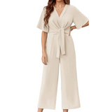 GABRIELLA™ - Chic Summer Tie Knot Jumpsuits
