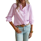 Criza - Easy Button-Up Blouse