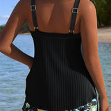 Bronte - Floral Print Tankini Set