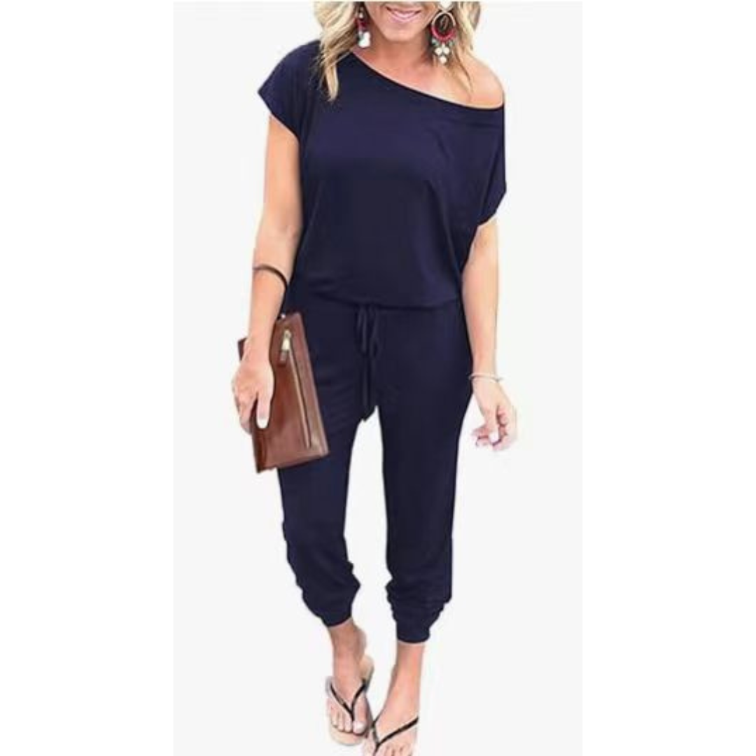 ALBERTA™ – Relaxed Summer One-Piece Lounge Jumpsuit