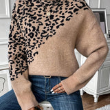 ZAYNA™ - Leopard Print Sweater