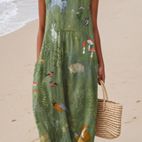Hope Forest Midi Robe