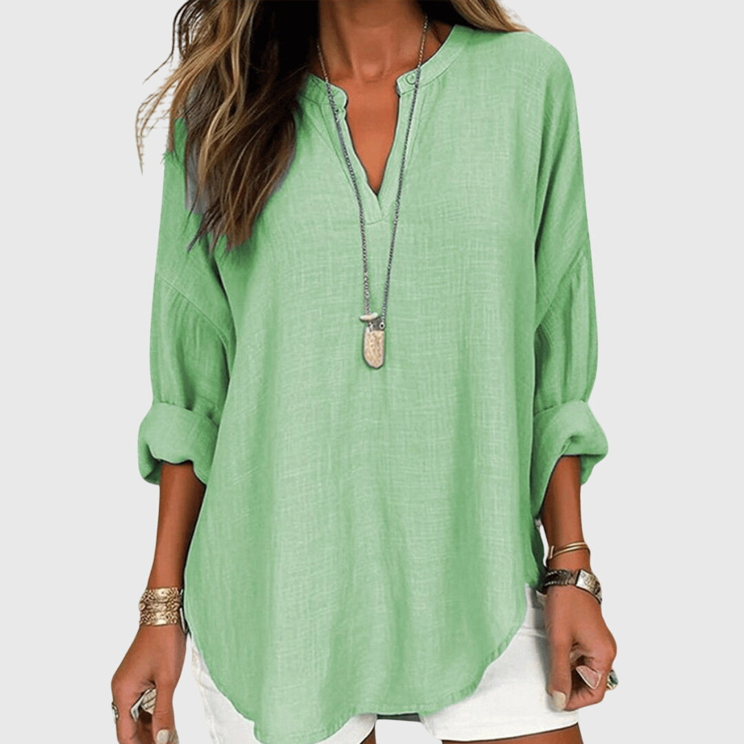 Lenara | Breezy Chic Beach Blouse