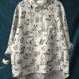 Frankie - Adorable Dog Patterned Shirt