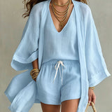 ISOLA | Three-Piece Linen Ensemble