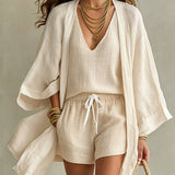 ISOLA | Three-Piece Linen Ensemble