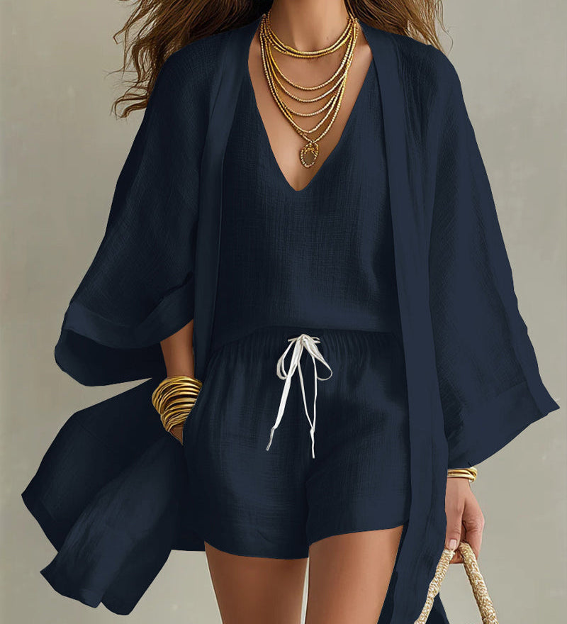 ISOLA | Three-Piece Linen Ensemble