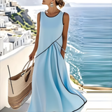 Saige - Breezy Striped Summer Dress