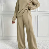 AMBRAT - Long Sleeve Sweatshirt with High Neck