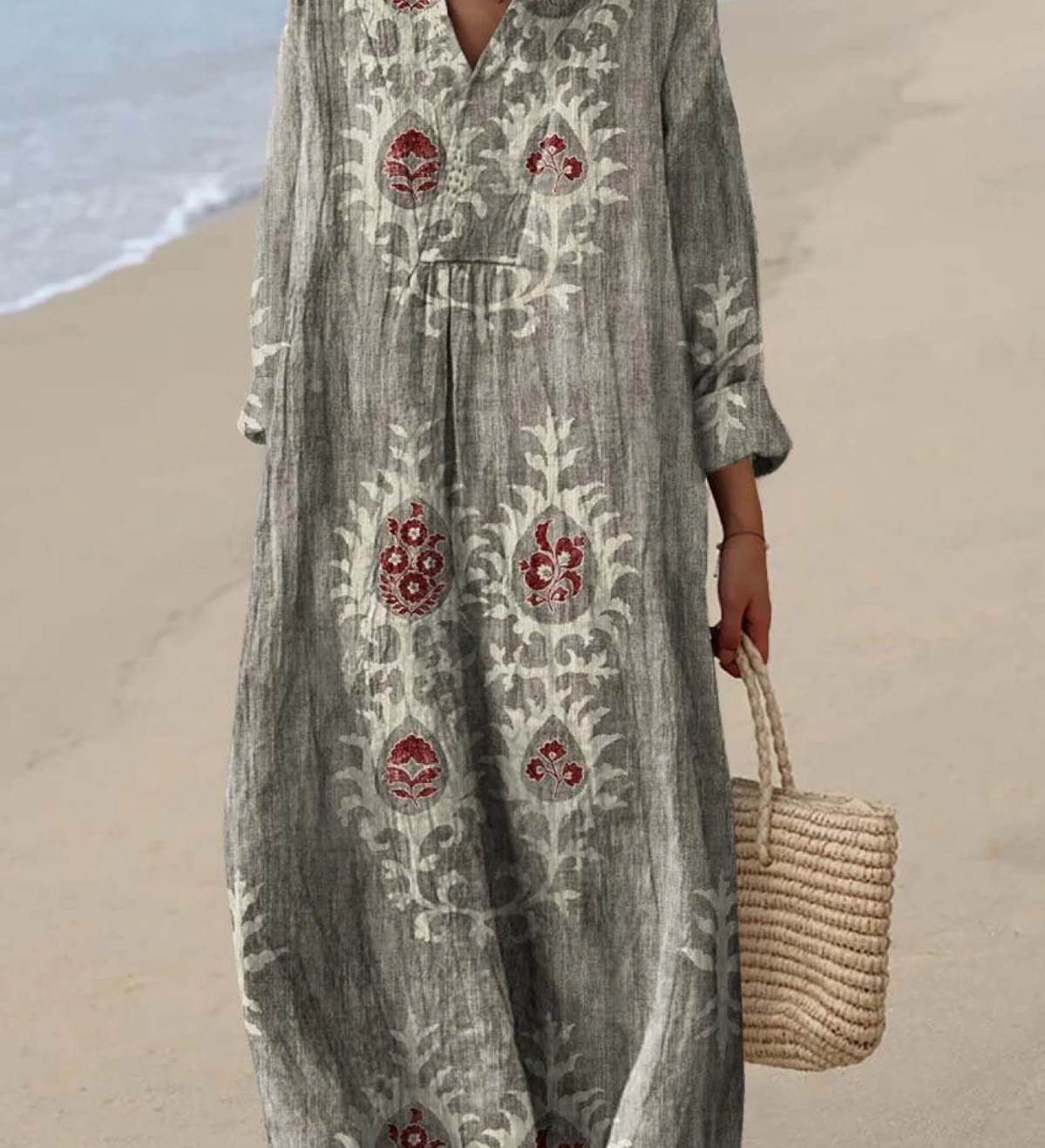 Karina | Lightweight Long-Sleeve Summer Dress
