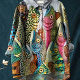 Willow - Vintage-Inspired Fun Fish T-Shirt