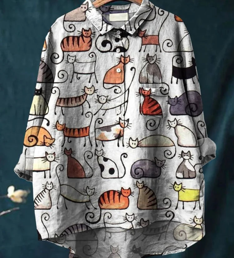 Amari - Artistic Cat Tee