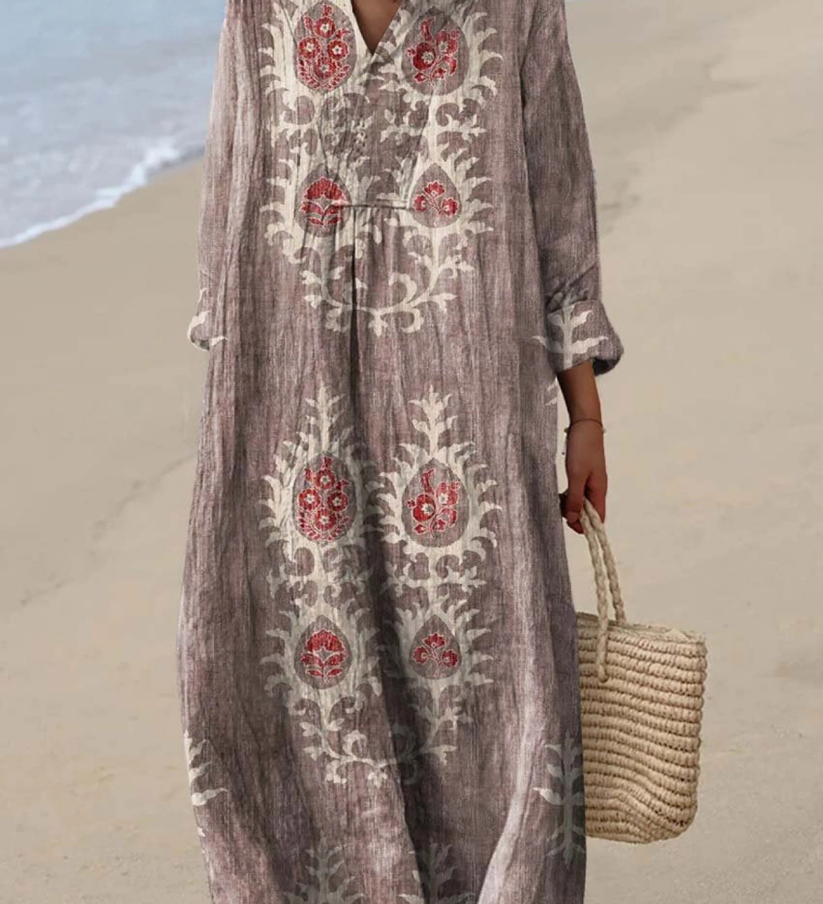 Karina | Lightweight Long-Sleeve Summer Dress