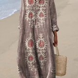 Karina | Light and Airy Long Sleeve Summer Dress