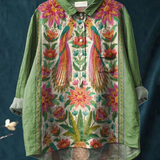 Kate - Retro Floral Garden T-Shirt
