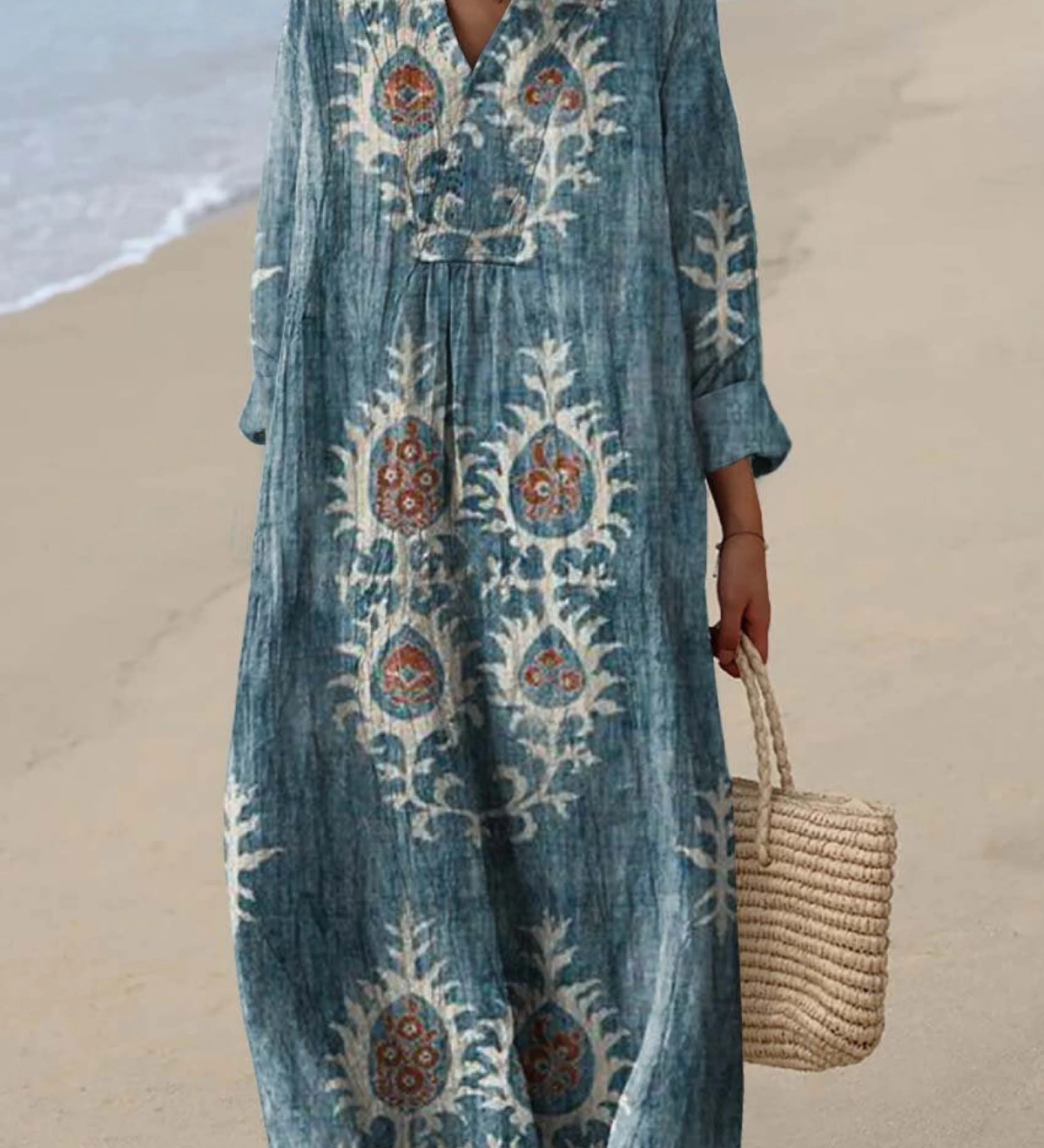 Karina | Lightweight Long-Sleeve Summer Dress