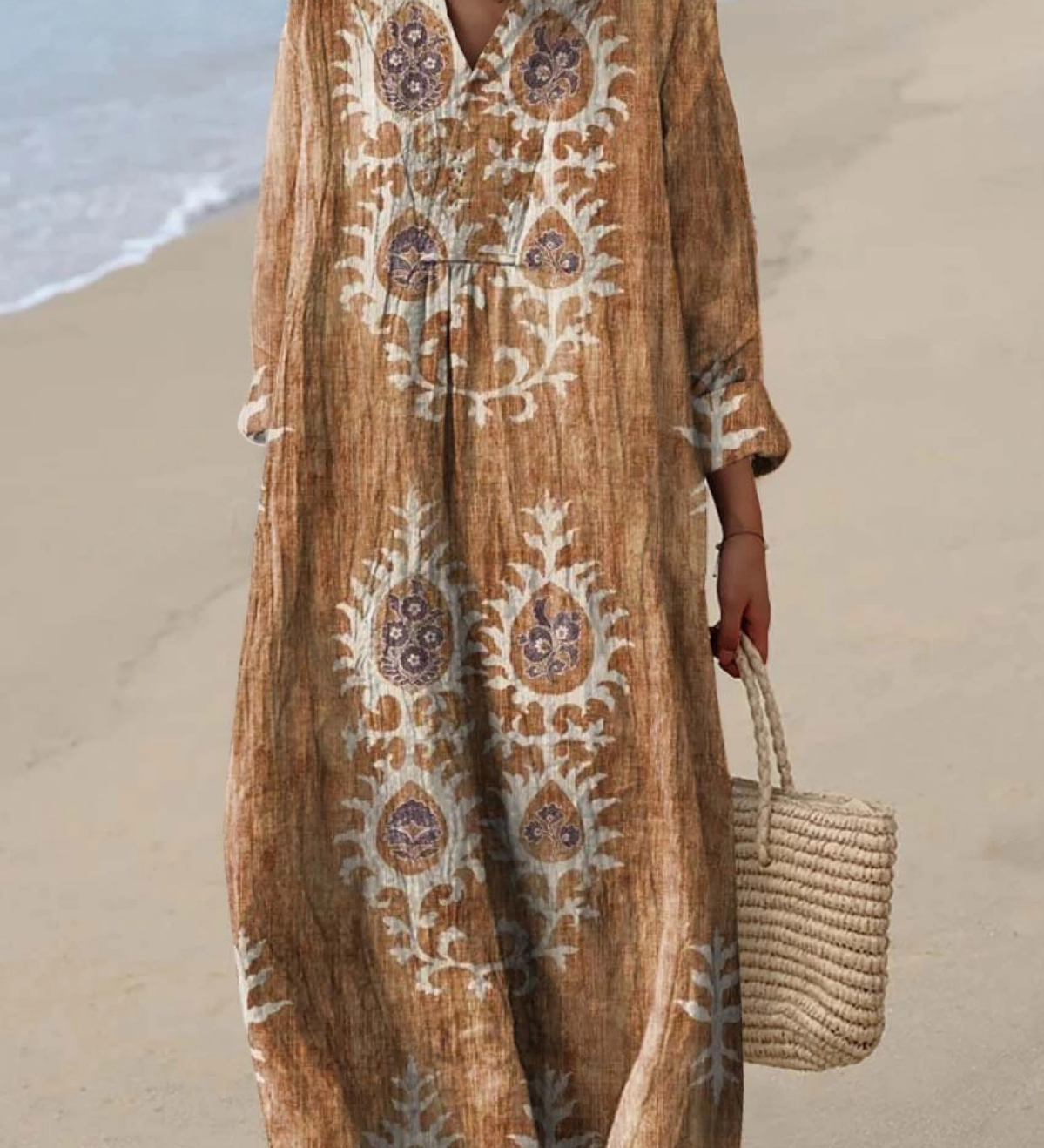 Karina | Lightweight Long-Sleeve Summer Dress