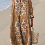 Karina | Light and Airy Long Sleeve Summer Dress