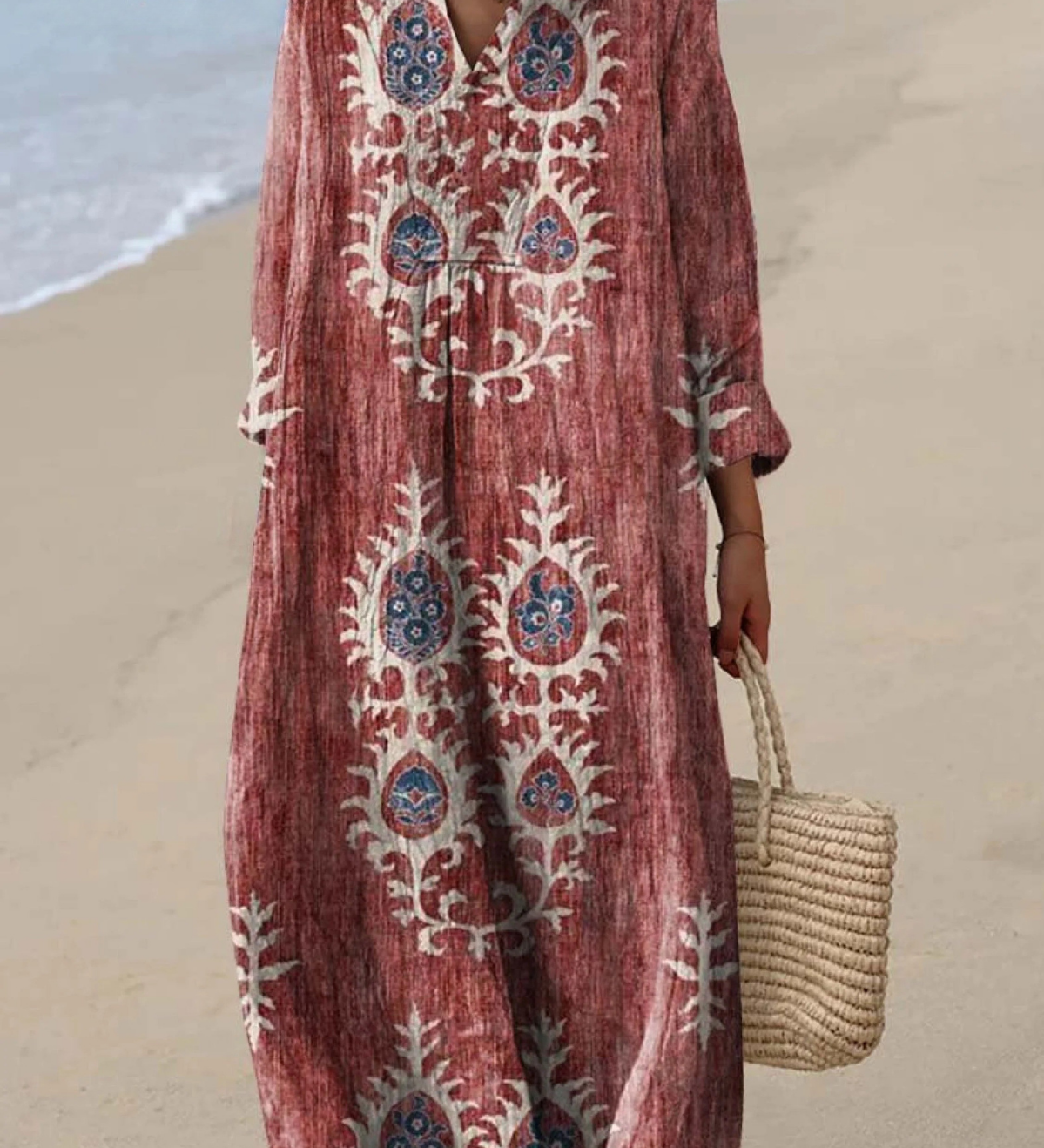 Karina | Lightweight Long-Sleeve Summer Dress
