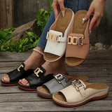Faye – Comfort Orthopedic Wedge Sandals