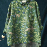 Tilly - Floral Animal Print T-Shirt