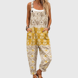 Nina – Retro Floral Jumpsuit