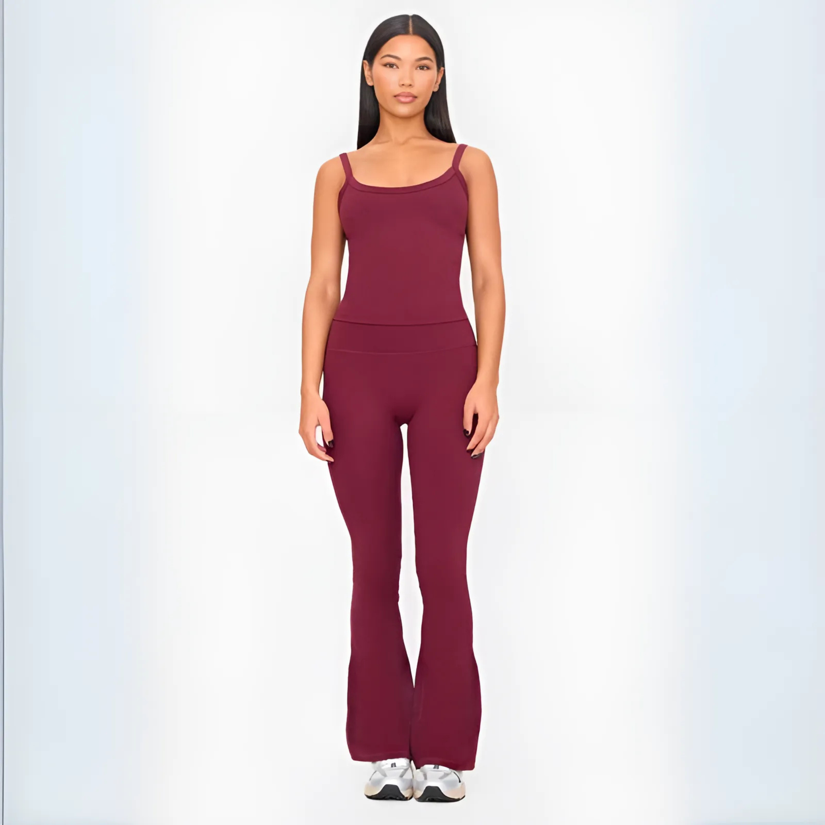 ARIANAT - Cami Top with Flared Leg Pants