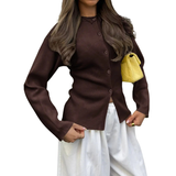 Raika - Modern Long Sleeve Cardigan