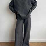 BEATRIXT - Turtleneck Sweater with Wide Leg Pants