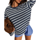 Laiza - Contemporary Striped Long Sleeve Shirt