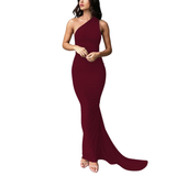 EVIERA™ – Stylish Ruched Backless Maxi Gown