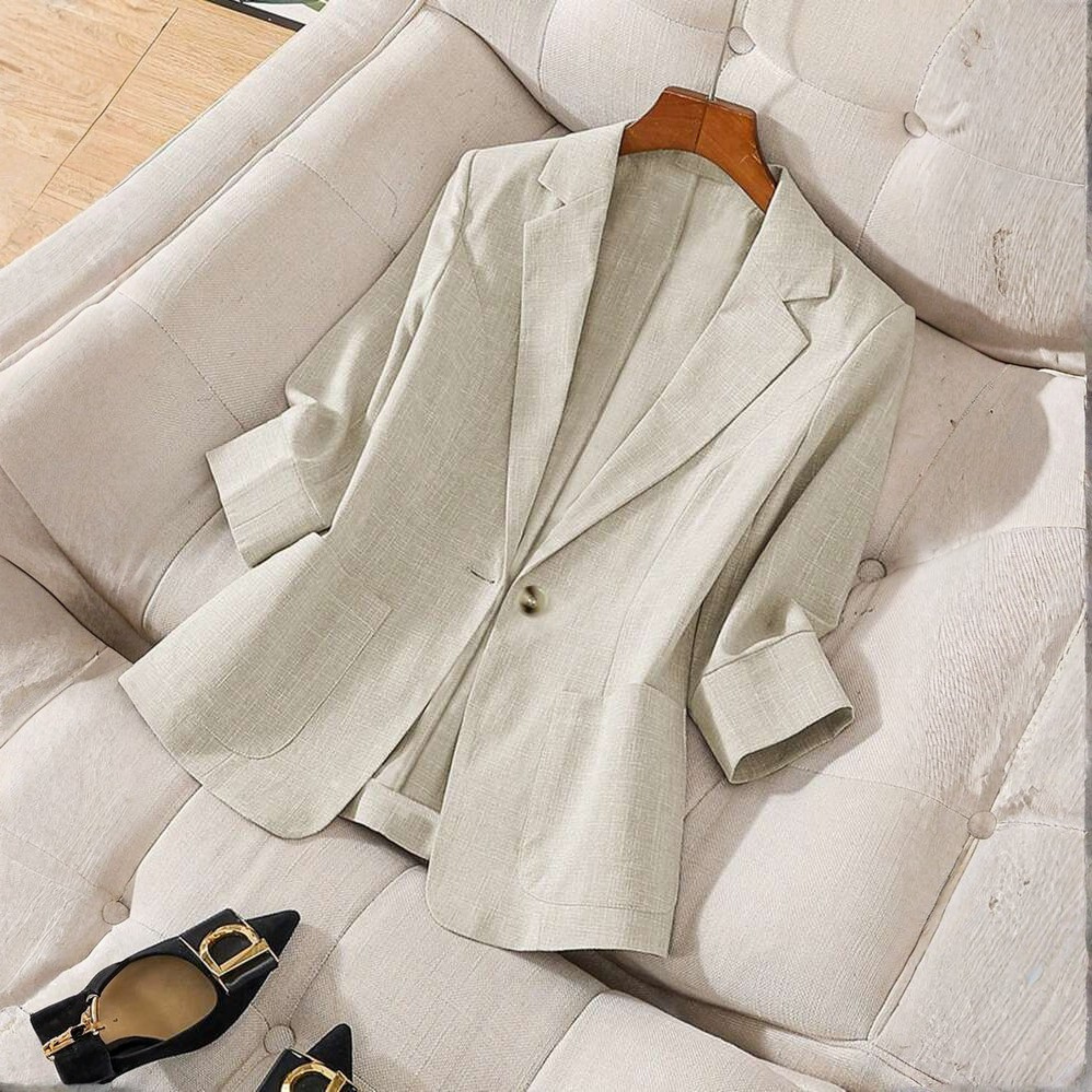 GILLIANT - Elegant Long Sleeve Button-Up Shirt