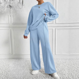 TINIDORT - Long Sleeve Sweatshirt with High Neck